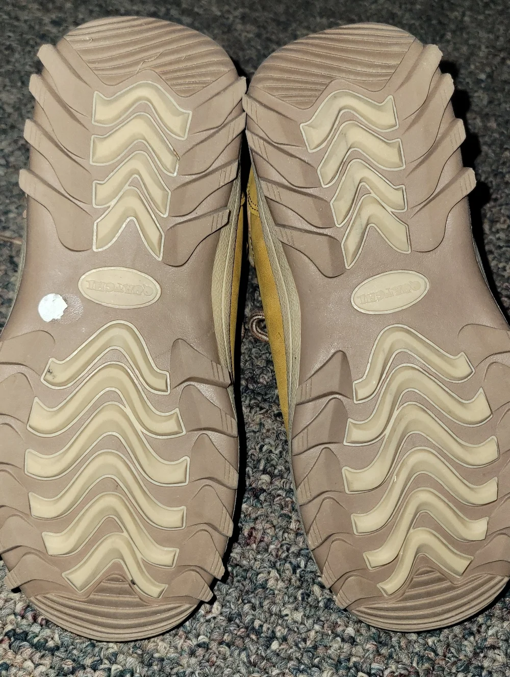 Cozy Fur-Lined Tan Lace-Up Boots